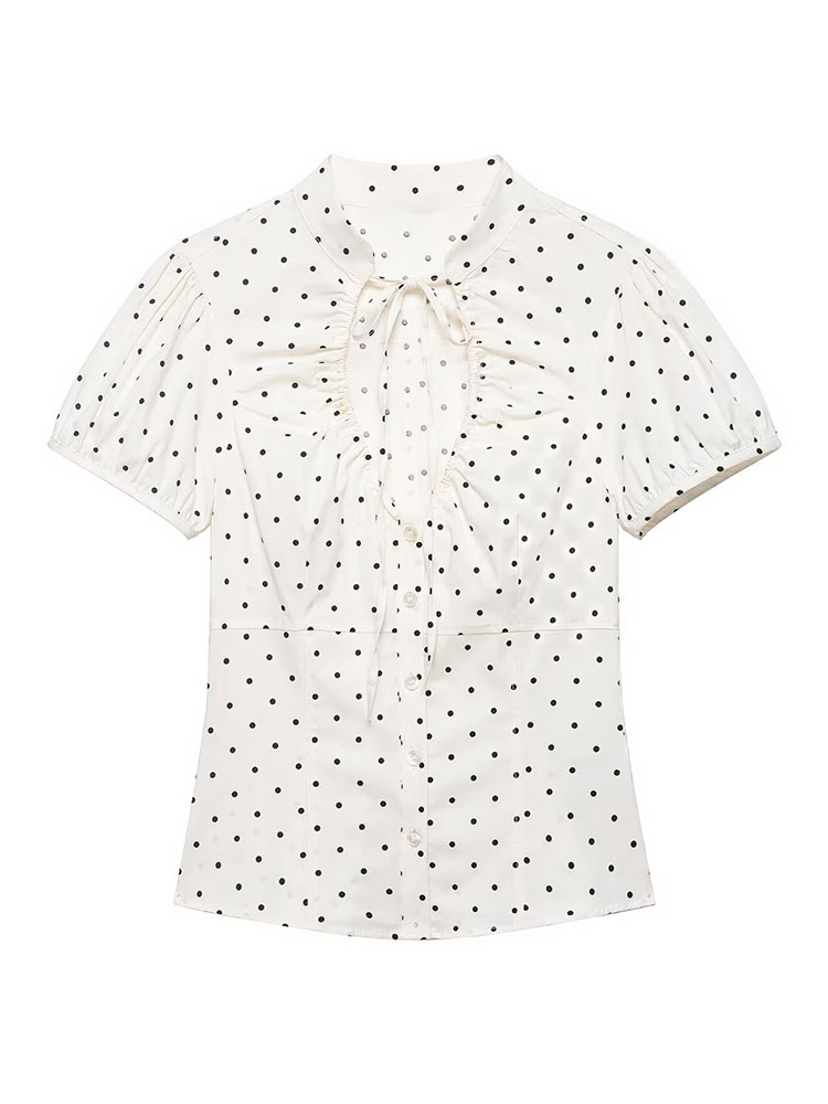 Women Formal Wear White Shirt - HH Vintage Retro Womens White Shirt