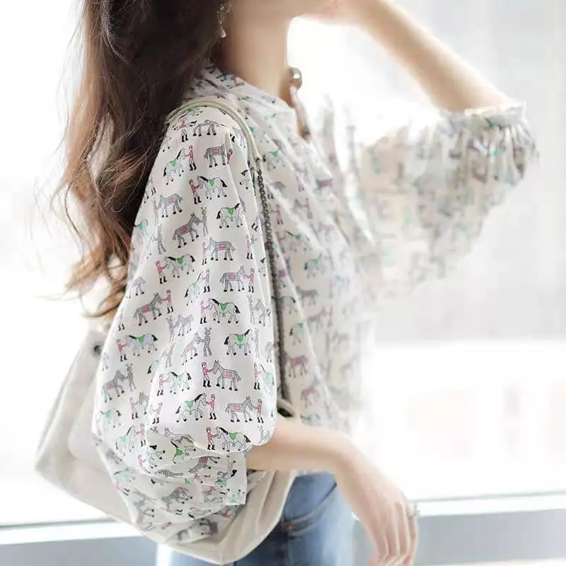 Summer Half Sleeve Female Tops - Women Formal Wear White Shirt recension och pris