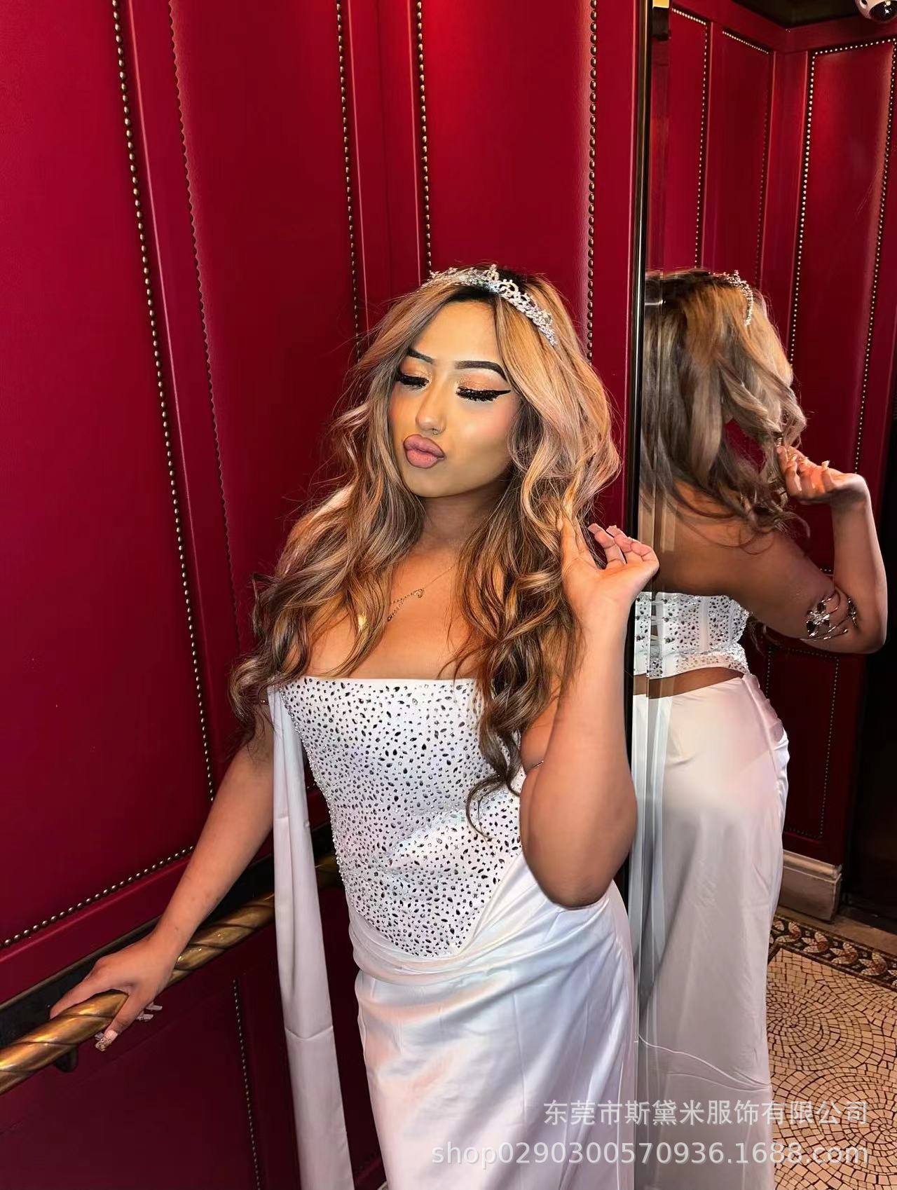 Sexy Mermaid Women Prom Dress  - Formal Wear Gowns For Women recension och pris
