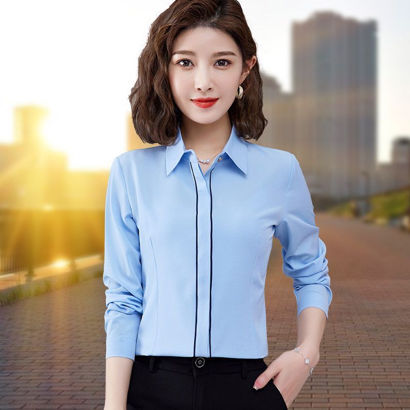 White Shirt Women's Long-sleev - Women Formal Wear White Shirt recension och pris