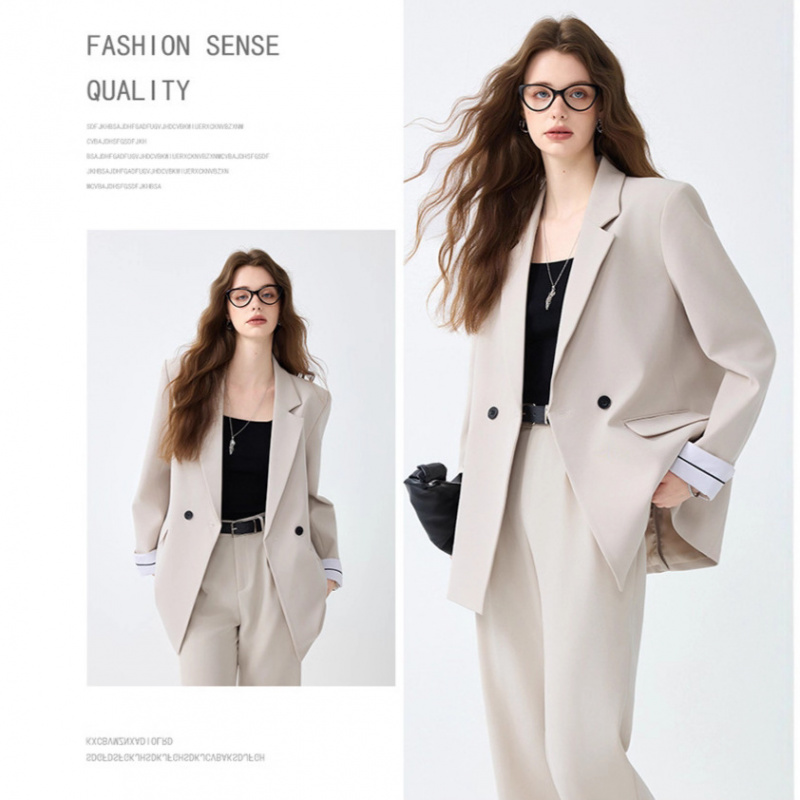 Off-white women's suit for spr - Women Formal Wear White Shirt recension och pris