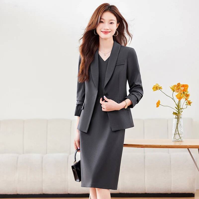High Quality Fabric Women Busi - Women Formal Wear Stitching recension och pris