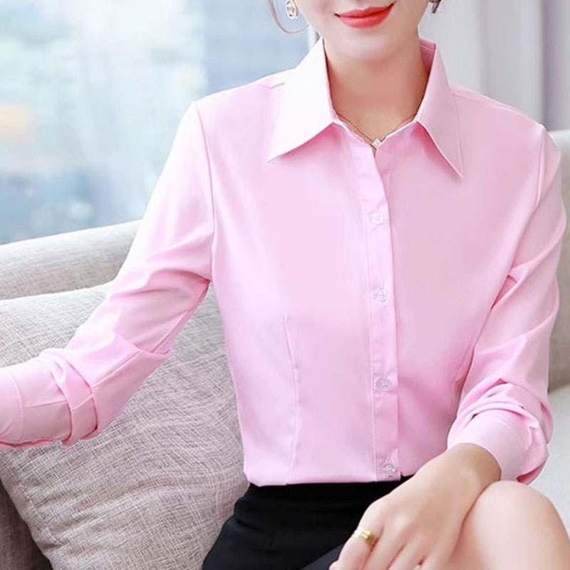White Slim Fit Formal Office L - Women Formal Wear White Shirt recension och pris